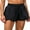 Black1, variant on Sociala Womens Quick Dry Beach Swimshorts Drawstring Swim Trunks with Pockets