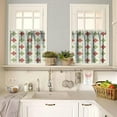 thumbnail image 5 of Camouflage Kitchen Curtains Grommet Waterproof Window Drapes with Hunting Theme Forest Tree Branch Leaf Print Pattern Decorative Privacy Curtains for Bedroom Bathroom 2 Panels 27.5 x 39 Inch, 5 of 5