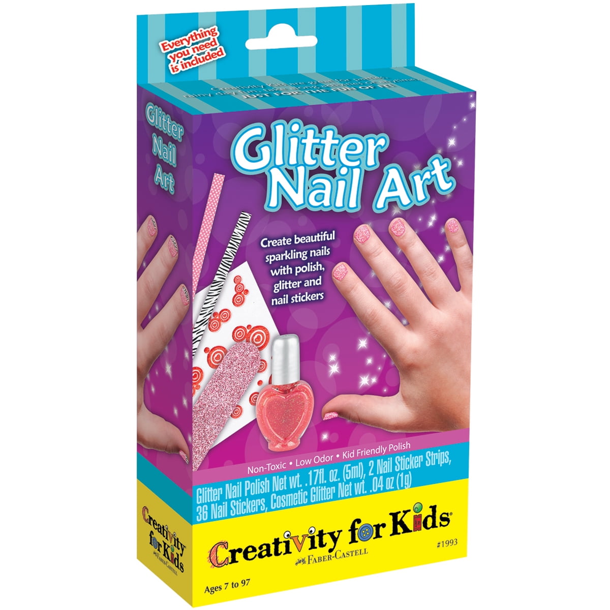 Creativity for Kids Glitter Nail Art Mini Kit | Walmart Canada
