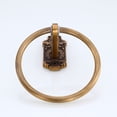 thumbnail image 2 of Apooke Retro Brass Towel Ring Hand Towel Holder for Bathroom Hand Towel Racks Wall Mount Bathroom Hardware Simple Towel Hanger, 2 of 12