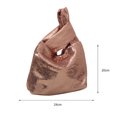 thumbnail image 4 of Bolso Lentejuelas Diamante de imitación Bolso Mujer Moda Embrague Chica Purpurina Monedero (Oro), 4 of 6