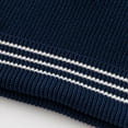 thumbnail image 5 of FAOWME Kids Boys Girls Knitted Vest Sleeveless V Neck Patchwork Warm Loose Knitwear Top For Autumn Winter Daily Wear,Navy,5-6 Years, 5 of 8