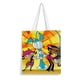 thumbnail image 1 of My Life as a Teenage Robot Bolso de tela con estampado de lienzo para mujer, bolsa de compras reutilizable y estética, con cremallera interior, regalo para mujer, 35 × 40 cm., 1 of 6
