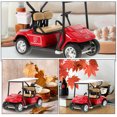thumbnail image 3 of SHISUYAN 2Pcs Small Golf Cart Model Decorative Golf Cart Figurine Desktop Golf Cart Model Ornament, 3 of 8