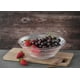 thumbnail image 4 of Ensaladera Moderna o Bowl de Cristal Cortado Diseño Hojas, Colección Ethno, Cuenco para Mesa, Transparente, 27 cm, Hecho en Alemania con Caja de Regalo, 4 of 4