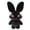 black, variant on Cute Bunny Plush Doll Soft Rabbit Stuffed Animal Cute Gift Doll
