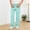 Green, variant on WPPGONE Linen Pants Teen Boy Elastic Waisted Drawstring Straight Leg Comfortable Bottoms Kids Summer Casual Daily Trousers with Pockets