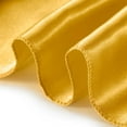 thumbnail image 2 of Lann's Linens - 5 Satin 12" x 108" Dining Room Table Runners for Wedding, Reception or Party - Gold, 2 of 2