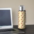 thumbnail image 5 of Christmas 20oz Stainless Steel Thermal Bottle with Tea Filter and Cup Lid, Vacuum Insulated Coffee Mug with 316L Inner Liner, Leakproof Travel Thermos for Office, Commute & Outdoor, 5 of 7