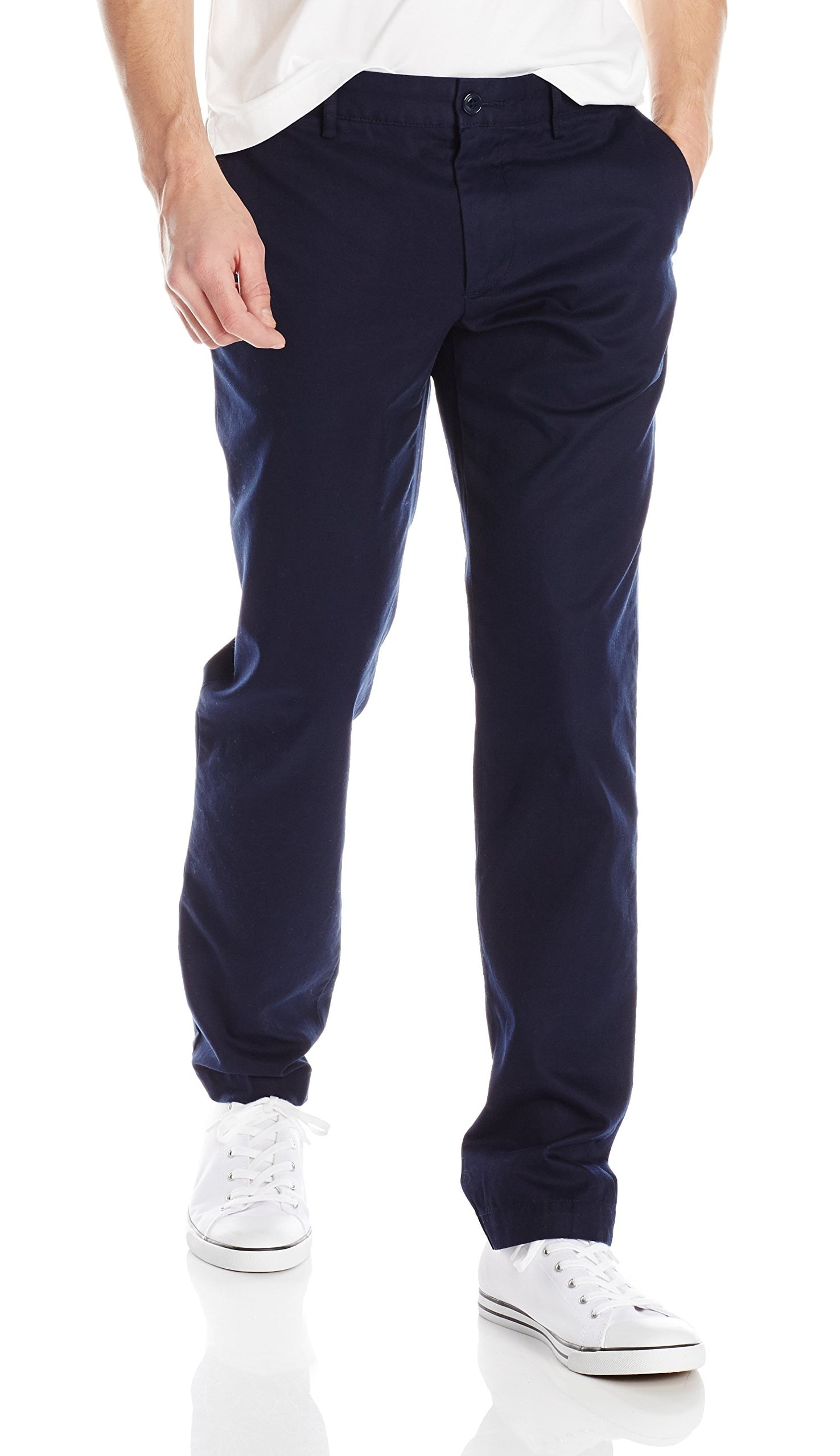 mens navy blue slim fit chinos
