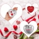 thumbnail image 2 of Molde para pasteles de papel de aluminio Taza para cupcakes en forma de corazón con tapas 100 ml / 3.4 onzas Mini tazas desechables para hornear Molde con tapa para San Valentín Día de la madre Boda Navidad Cumpleaños, 2 of 7