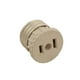 thumbnail image 1 of Adaptador de enchufe a toma de corriente Leviton 15A 660W 125V 2P 2W, 1 of 1