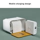 thumbnail image 5 of Wosthever Dispensador de papel higiénico sin clavos con sensor inteligente para Hotel en casa, caja de almacenamiento automática para Almacenamiento y organización del hogar Gris, 5 of 6