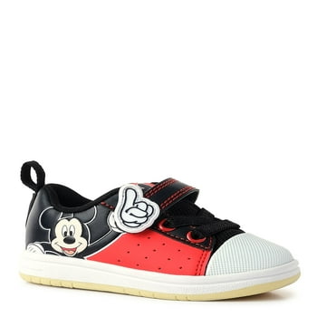 Disney's Mickey Mouse Baby Boys Court Sneakers, Sizes 2-6