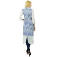 thumbnail image 6 of Bimba Straight Rayon Custom Kurta Kurti Ethnic Indian Top Casual Formal Tunic, 6 of 9