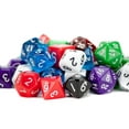 thumbnail image 2 of Brybelly 100+ Pack of Random D10 (00) Dice in Multiple Colors, 2 of 6