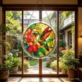 thumbnail image 5 of Acrylic Jigsaw Puzzle Suncatcher, Suncatcher Puzzle, 83 Pieces Acrylic Puzzle Window Hanging, Colorful Stained Glass Acrylic Sun Catcher Decor, for Women Mom, 5 of 8