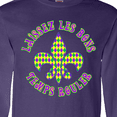 thumbnail image 4 of Inktastic French Mardi Gras Long Sleeve T-Shirt, 4 of 5