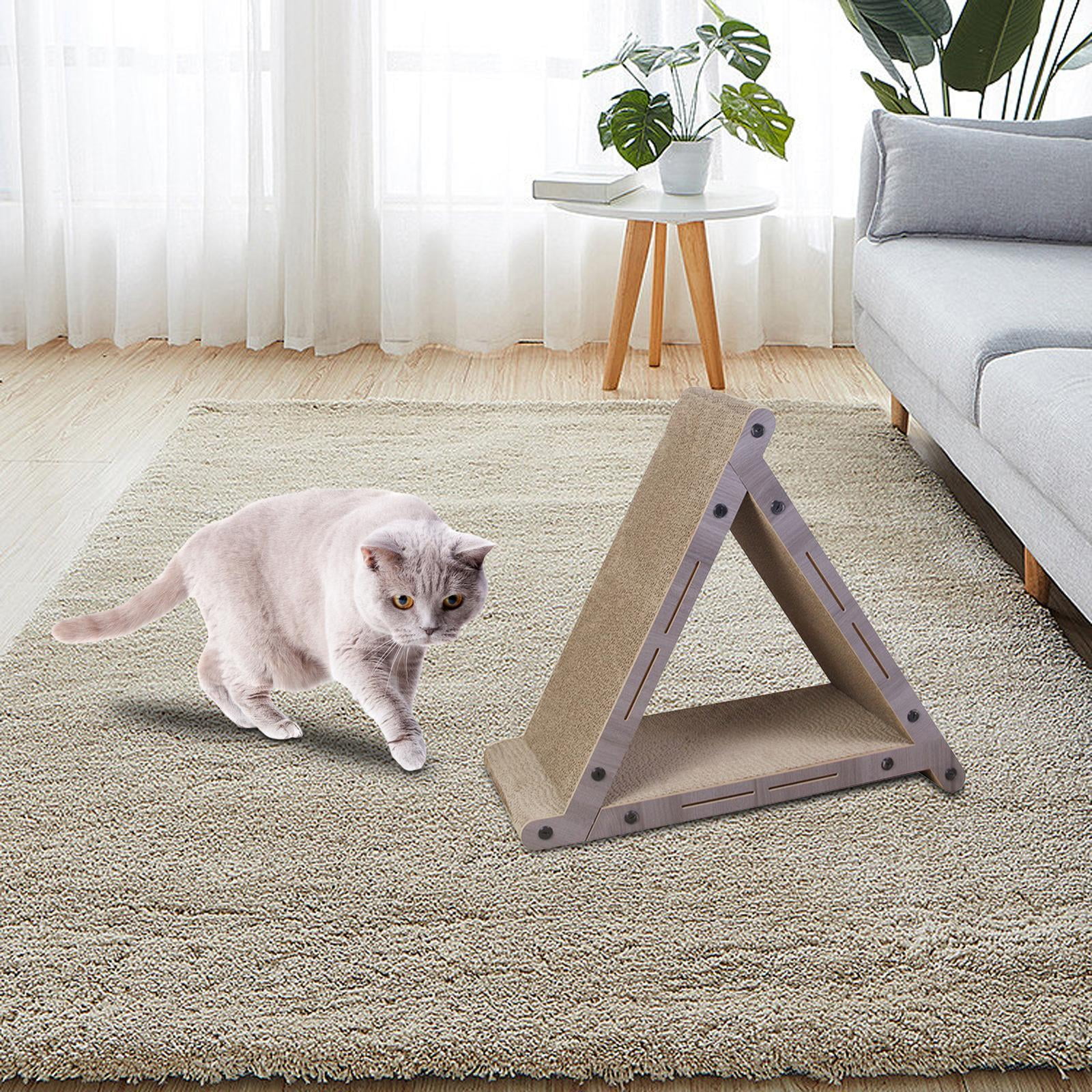 Cat Scratching Pad, Triangle Cat scratching posts, for Indoor Cats Grinding Claw Toys Vertical Cat scratching posts, for Cat Scratching Toy cat scratching board