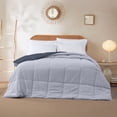 thumbnail image 5 of Modern Threads Down Alternative Reversible Comforter Denim & Cloud Full/Queen, 5 of 19