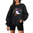 thumbnail image 1 of Gibobby Sudadera mujer Sudadera de Mujer con Estampado Cool Cómoda y Juvenil(Negro,CH), 1 of 4