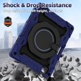 thumbnail image 5 of Timoom for iPad Air 5th Generation Case 2022 / 4th Gen 2020 10.9 in with Screen Protector for Kids[15ft Drop Protection] iPad Pro 11 Case 4th 3rd 2nd 1st Gen (2022 2021 2020 2018) with 360 Stand, 5 of 6
