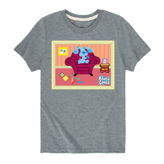 Blue's Clues & You! - Blue Polaroid - Toddler & Youth Short Sleeve Graphic T-Shirt