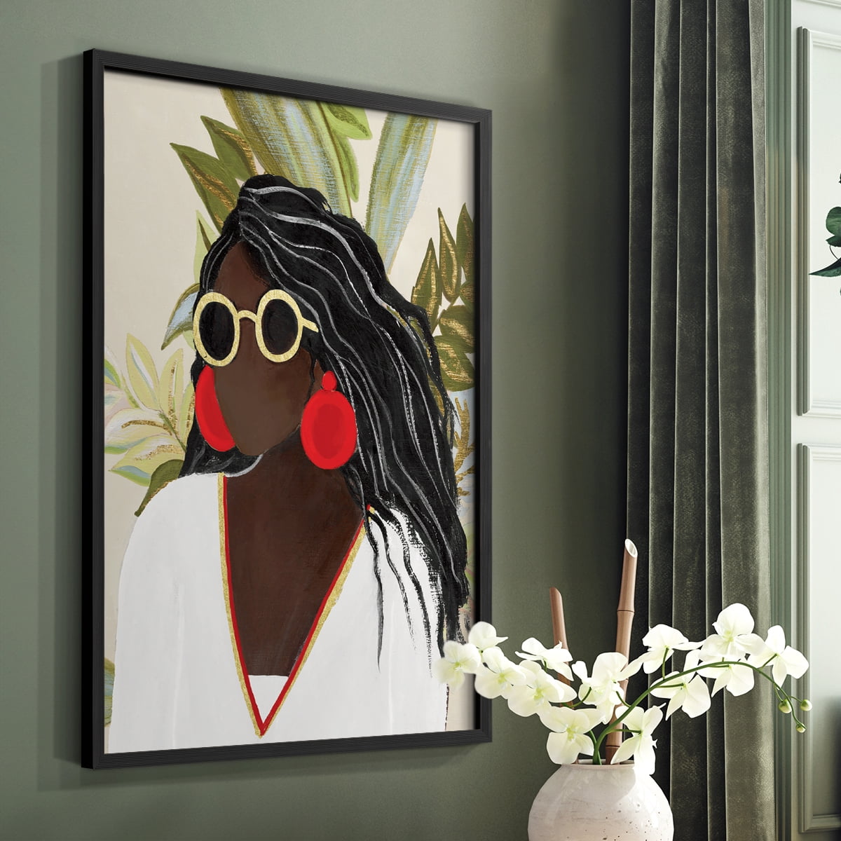 All That Beauty II in Paper Solid Wood 16 x 20 Framed Print