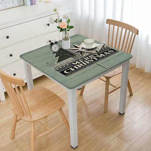 nygtbtfer Round Tablecloth Stainproof Tablecloths, Wipeable Table Cloth for Dining/Party/Wedding Red