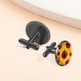 thumbnail image 6 of Ladybird Elegant Stainless Steel Cufflinks Set for Men | Suitable for Formal Attire | for Work or Evening Events, 6 of 6