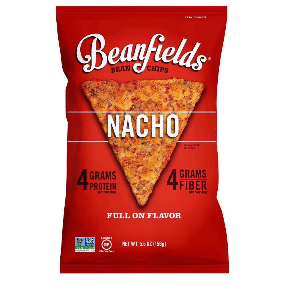 Beanfields Nacho Bean Chips, 5.5 Ounce (6 Pack