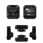 ddioayh Multicolour Front and Rear View Camera Car Driving Recorder with Wireless Carplay Android Auto Car in-mirror Mounted Dash Cam
