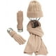thumbnail image 1 of Conjuntos de gorro, bufanda y guantes para mujer Bufanda larga de punto suave y cálida Conjunto de punto grueso de invierno 3 en 1 para esquiar al aire libre Compras Pesca, 1 of 8