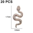 thumbnail image 2 of ZHAOCHENG Dijes de serpiente para uñas en 3D, aleación de serpiente, ondas de cristal, diamantes de imitación para decoración de uñas, bricolaje, 2 of 5