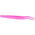 thumbnail image 4 of Cils Pince à Cils Faux Cils Application Courbée en Acier Inoxydable Extension de Cils Auxiliaire ClipFluorescent Rose, 4 of 14