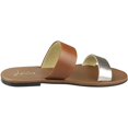 thumbnail image 2 of Joules Sandale en Cuir Fenthorpe Rose Or Femme - 5 M, 2 of 3