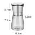 thumbnail image 2 of Stainless Steel Salt and Pepper Grinder Set, 2 of 3