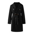 thumbnail image 4 of Vedolay Winter Coats for Women Fashion Women Casual Zipper Cardigan Tops Coat Black,2XL, 4 of 4