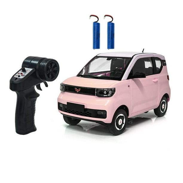 Mini Full-Scale 1:16 D32 RC Car With Led Lights 2.4G Radio Remote Control Car Off-Road Trucks Electricity Play Toys Kids GiftWhite 1B He Qiyong unisex