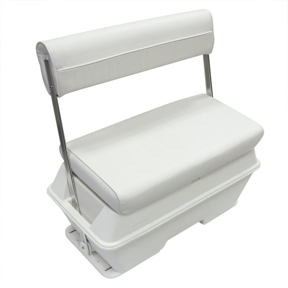 Wise Swingback Brite White Coolers Seat, 70 Quart