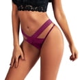 thumbnail image 1 of Aayomet Culottes pour Femmes Lingerie String Taille Basse Culottes pour Femmes (Violet, G), 1 of 5