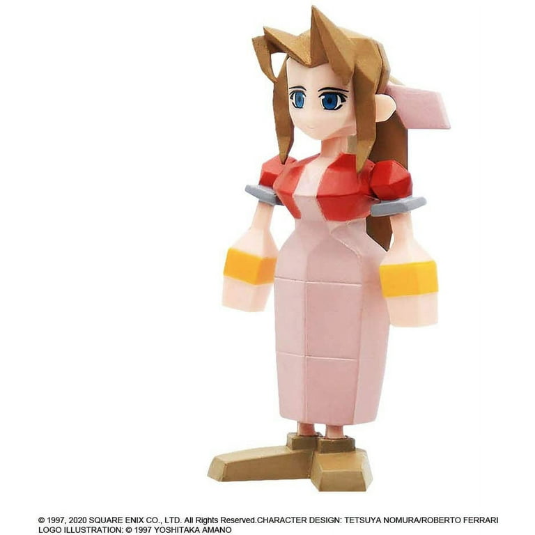SQUARE ENIX: Final Fantasy VII Polygon Figure Set featuring 2