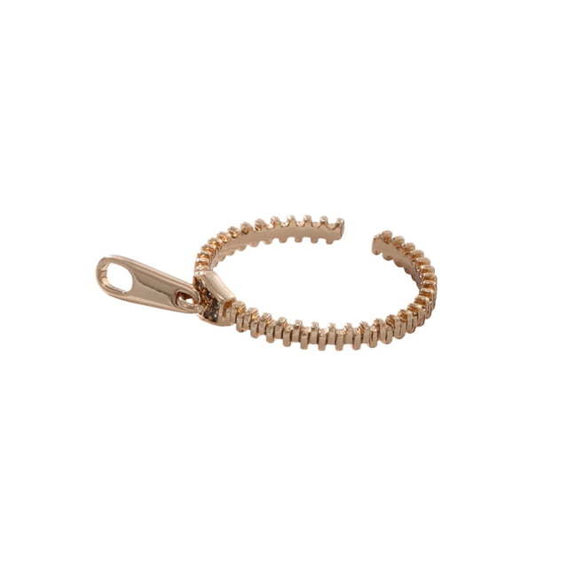 Anillo de oro laminado estilo de cierre ajustable