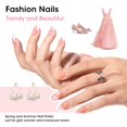 thumbnail image 3 of Set de esmaltes de uñas GELLEN Sheer Pink con base transparente, 6 unidades, 3 of 7
