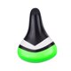 thumbnail image 3 of Cojín de asiento de sillín de bicicleta para niños, suave y cómodo. Negro Verde, 3 of 8