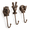 Forest animals, variant on Palm trees Cast Iron Wall Hooks for Bathroom and Home Organization
