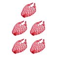 thumbnail image 1 of Advancent Bolsa de pelota de malla Balón de baloncesto Llevar bolsa de red de almacenamiento de malla Titular rojo Type2 NO2, 1 of 1