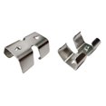 thumbnail image 3 of NNNJunhua Abrazaderas de cuerda resistentes de acero inoxidable 304 Abrazaderas de cuerda dobles 2 líneas de clips de metal para cuerda Se adapta a cuerdas torcidas o trenzadas de 14/45 pulgadas (8 mm, 3 of 5