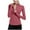 Hot Pink, variant on Hvyesh Womens Long Sleeve Workout Tops Quick Dry Quarter Zip Pullover Crop Yoga Athletic Slim Fit Shirts