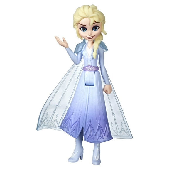DIsney Frozen Elsa Small Doll with Removable Cape Inspired by Frozen 2